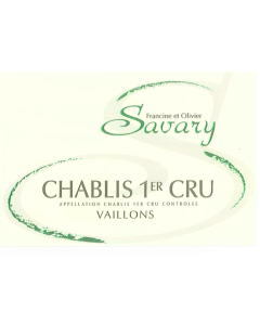 Chablis - Domaine Savary - 1er Cru Vaillons 2011