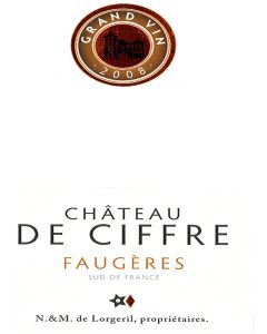 Grand vin de Ciffre 2008, Faugères